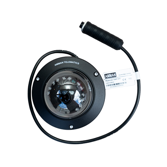 AMMAN Black 1080P AHD Dome Camera