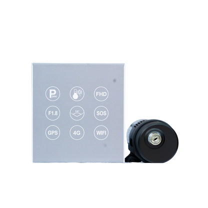AMMAN Dual-Lens 4G GPS WiFi Dash Camera