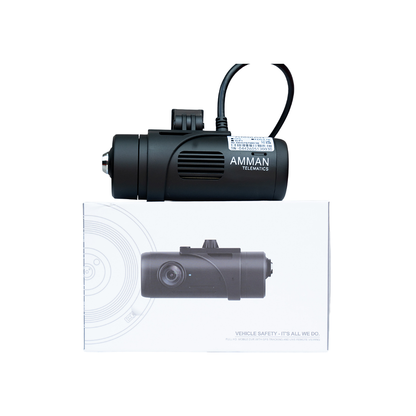 AMMAN Dual-Lens 4G GPS WiFi Dash Camera